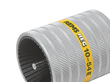 REMS REG 10-54 E. Udvendig/indvendig rørafgrater, med hånden eller elektrisk. Ø10-54mm