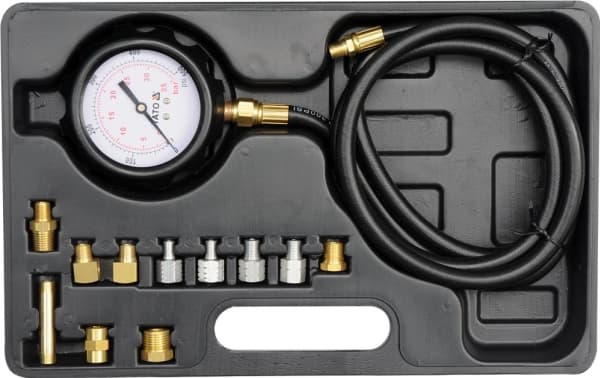 YATO OLJE TRYKKMÅLER 0-500PSI