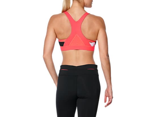 ASICS fuzeX BRA, Urheilu, Musta, Vaaleanpunainen, Valkoinen, XS, SML, Tueton, Kuvio