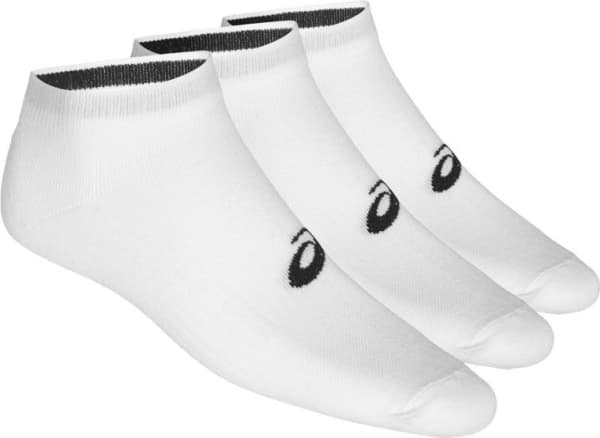 Asics sokker 3 par Ped sokker hvite 47-49 (155206-0001)