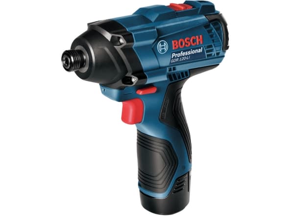BOSCH IMPACT DRIVER 12V 100Nm 2x1,5Ah LI-ION CASE GDR 120-LI
