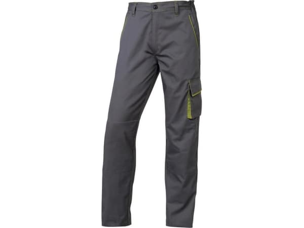 Delta Plus Panostyle M6PAN arbeidsbukse, polyester og bomull, størrelse L, grågrønn (M6PANGRGT)