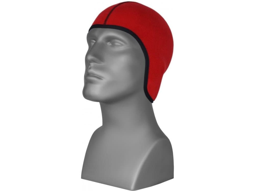 Gwinner Cap Junior Fleece Hat Reversible black-red