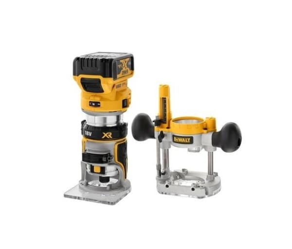 8mm(1/4"), 18V, with interchangeable feet, 2x5.0AH