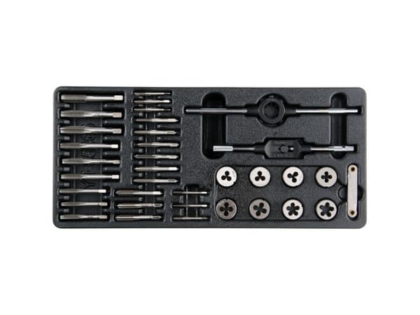 Yato YT-55465, Pujotusvälinepakkaus, HSS-teräs, 35 kpl, 385 mm, 175 mm, 41 mm