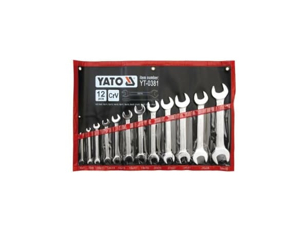 YATO SATIINILEVYAVAIMET 12-osainen 6-32mm. ETULE 0381