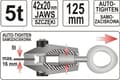 Pikkukuva 3 / 3: Yato YT-2542, Itselukittuva puristin, Hiiliteräs, 1 kpl