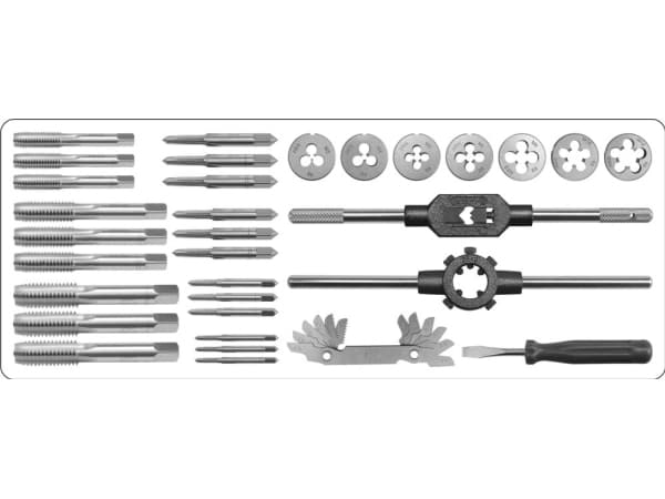 Yato YT-2975, Foldende hex-nøkkelsett, Metrisk, 32 stykker, 3,4,5,6,8,10,12 mm, 1,5 kg