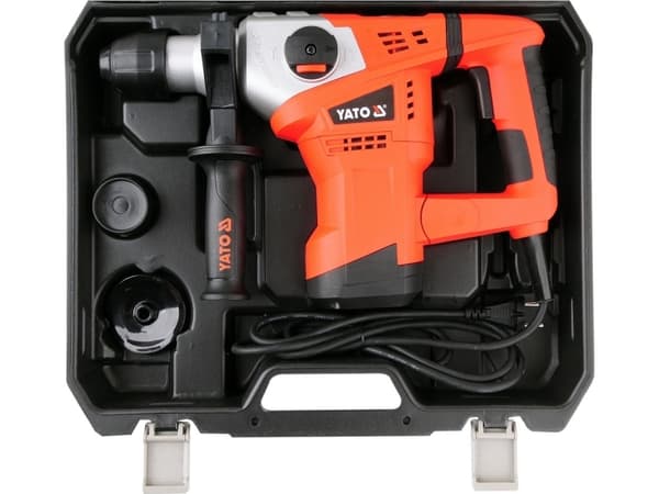 Yato YT-82127, SDS Plus, Sort, Rød, II, 3,2 cm, 3900 RPM, 5 J