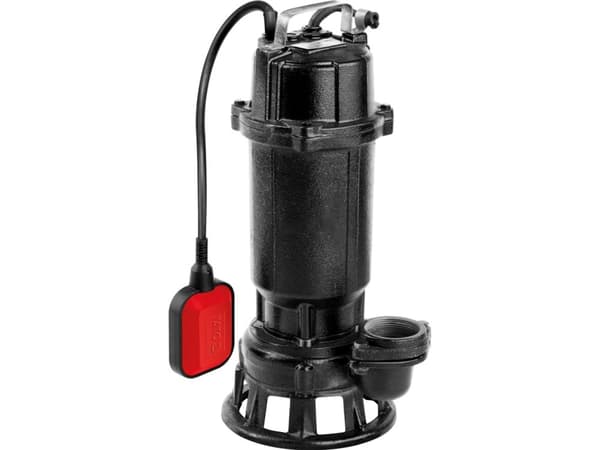 YATO STØPEJERNSPUMPE MED MASKLER 750W