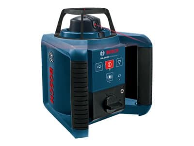 Bosch GRL 250 HV Professional, 250 m, 0,1 mm/m, 5°, 600 RPM, 635 nm (< 1 mW), Pyörimistaso