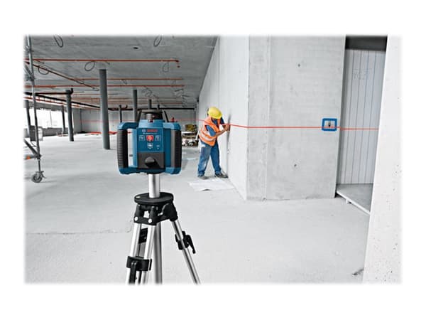 Bosch GRL 250 HV Professional, 250 m, 0,1 mm/m, 5°, 600 RPM, 635 nm (< 1 mW), Pyörimistaso