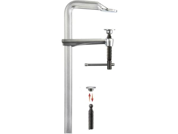 BESSEY GZ25K, Putkenkiinnitin, Terästä, 1 kpl, 25 cm