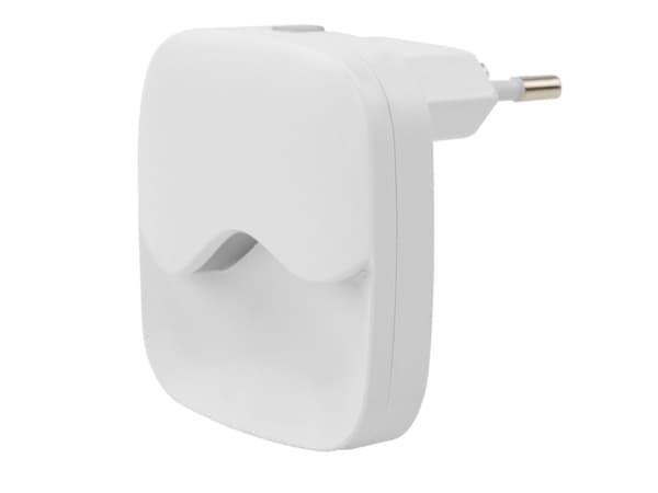Ansmann NL10AC 1600-0406 Nattlampa, väggbelysning Vågig LED (RGB) Varmt vit vit vit