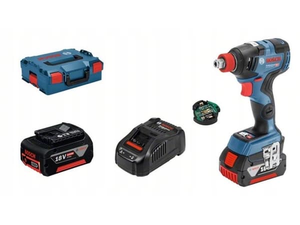 Bosch sladdlös mutterdragare/skruvdragare GDX 18V-200 C, 2x5,0Ah, CoMo, 1880CV