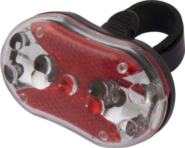 Esperanza EOT010, Baklyse, Svart, Röd, Vit, Plast, LED, Röd, Röd