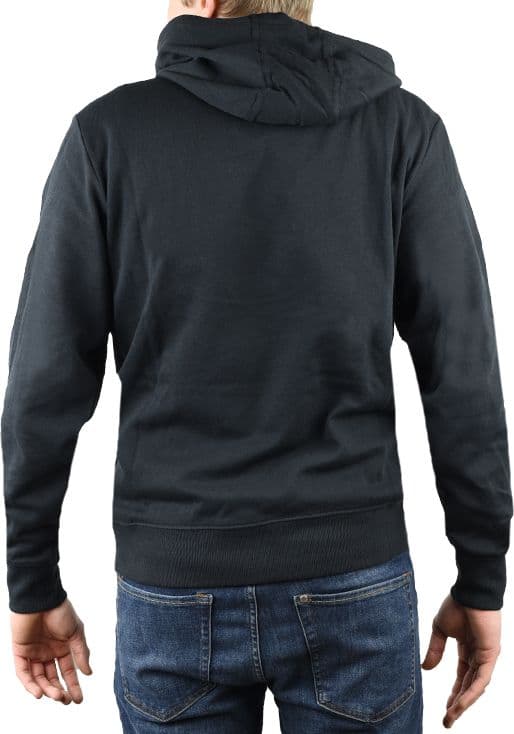 Kappa Taino svart hettegenser for menn L (705322-19-4006)