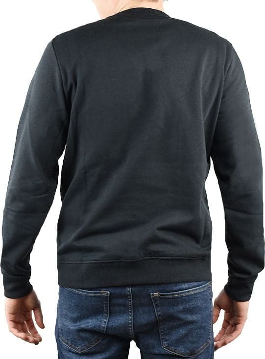 Kappa Bluza męska Sertum Rn Sweatshirt czarna r. L (703797-19-4006)