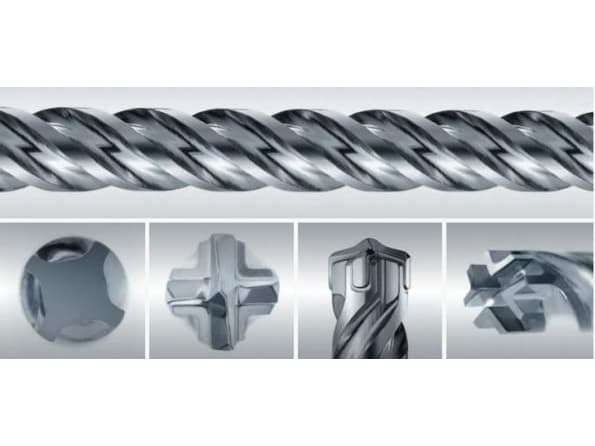Makita Nemesis, Borr, Spiralborr, 2,4 cm, 320 mm, 20 cm, 130°