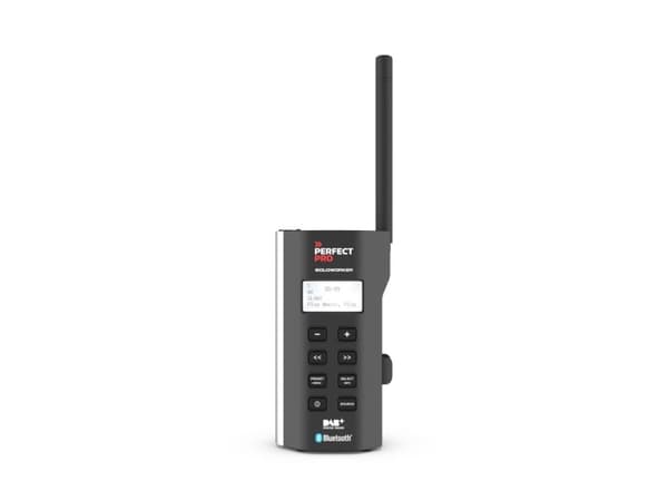 Perfectpro Soloworker, Henkilökohtainen, Digitaalinen, DAB+, FM, 1,5 W, 1-suuntainen, 3,6 cm