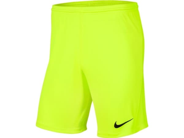 Nike Dri-FIT Park III Kids Shorts Neon Grønn Polyester (122 - Junior)
