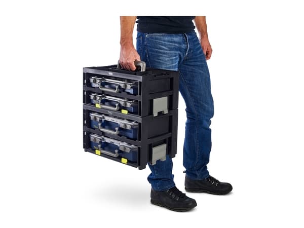 Raaco Lagrings- og transportenhet CarryMore 80 - For 2 stk. CarryLite 80 4x8.