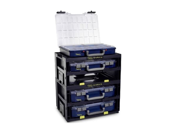 raaco CarryMore 55x2, Bærebrakett, CarryLite 55 4x8-16, Sort, 386 mm, 278 mm, 195 mm
