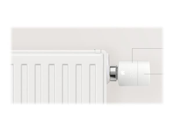 tado° Smart Radiator Thermostat - V3+ - Starter Kit - radiatortermostat - trådløs - 868 MHz - matt hvit