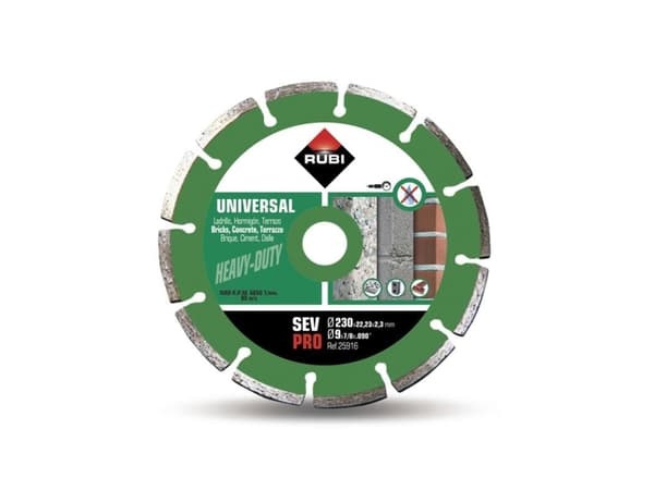 Rubi leikkuukiekko RUBI pro 25916 230 MM