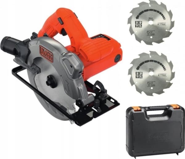 Black+Decker 1250W 66mm Rundsav kuffert