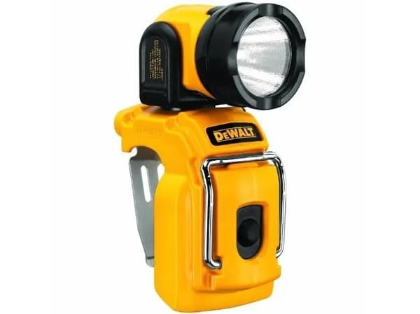DeWALT DCL510N, Yleistaskulamppu, Musta, Keltainen, Painikkeet, LED, 1 lamppua, Valkoinen musta, Keltainen