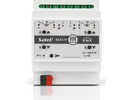 Satel SATEL KNX 2-kanals persienneaktuator 230V AC KNX-BSA12H