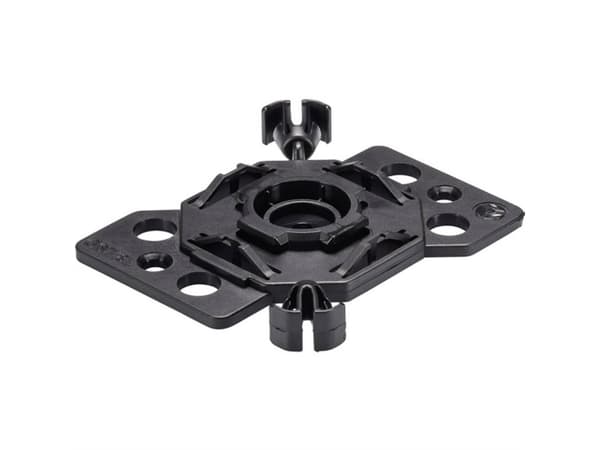 Bachmann 375542, Enhetsplatta, Svart, Vägg, 60 g, 1 styck