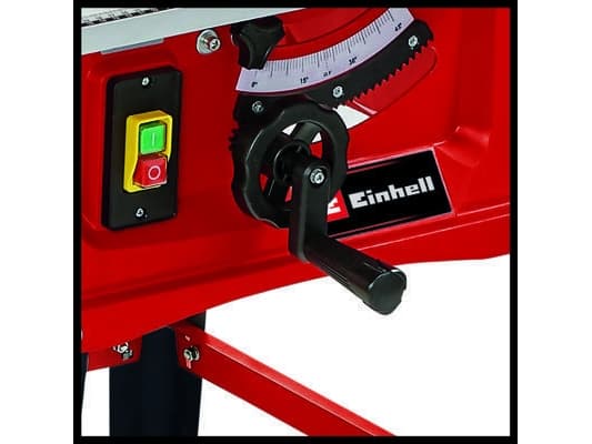 Einhell TC-TS 254 eco, 4250 RPM, 5,5 cm, 8 cm, 0 - 45°, Svart, Röd, 2050 W