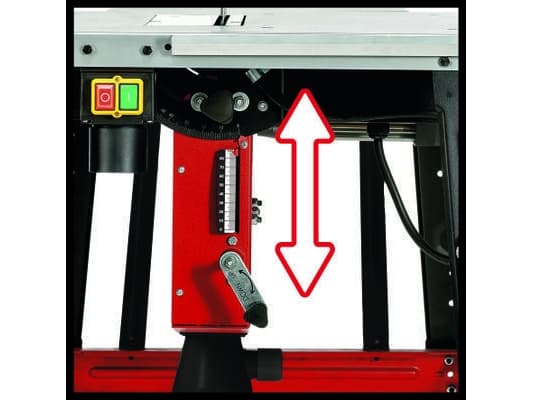 Einhell TC-TS 315 U, 2950 RPM, 5,5 cm, 8,5 cm, 0 - 45°, -60 - 60°, Frittstående