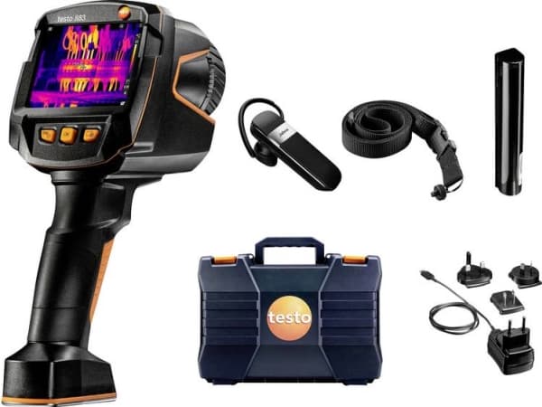 testo 883 Värmekamera -30 till 650 °C 27 Hz WiFi (0560 8830)