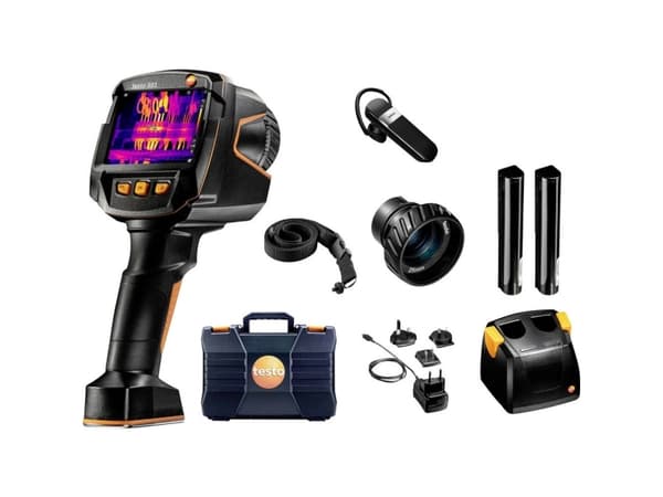 testo 883 Sett Termisk kamera -30 til 650 °C 27 Hz WiFi