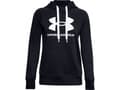 Pikkukuva 5 / 5: Women's Under Armour Rival Fleece Logo Hoodie Deep Black 1356318 001