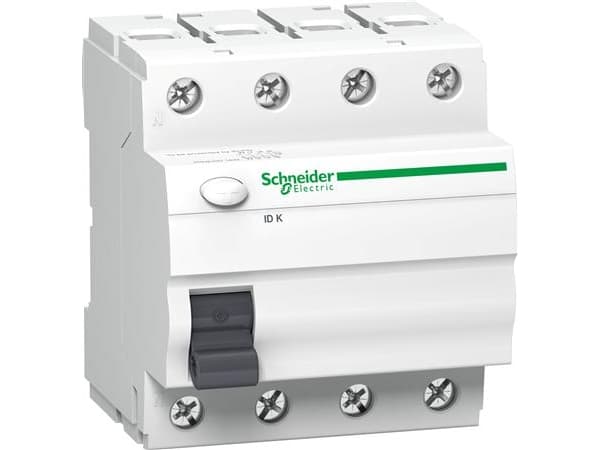 Schneider Electric A9Z01440 strömbrytare Jordfelsbrytare Typ A 4P