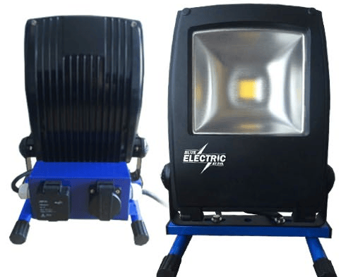 BLUE ELECTRIC +Plus-Line LED 100W työvalaisin pistorasialla - 1880825