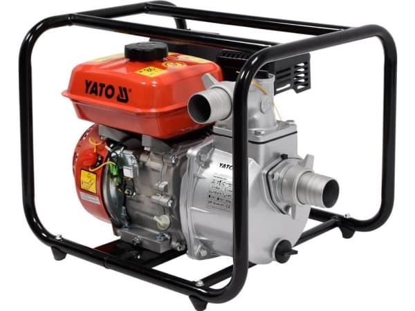 Yato YT-85401, Hjälppump, 4000 W, Bensin, Svart, Röd, Stål
