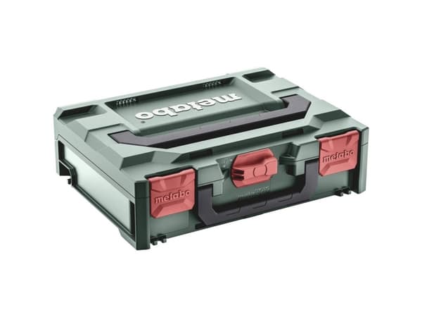 Metabo 626882000, Verktøykasse (hard), Akrylonitril-butadien-styren (ABS), Grønn, Rød, 8,4 l, 296 mm, 396 mm
