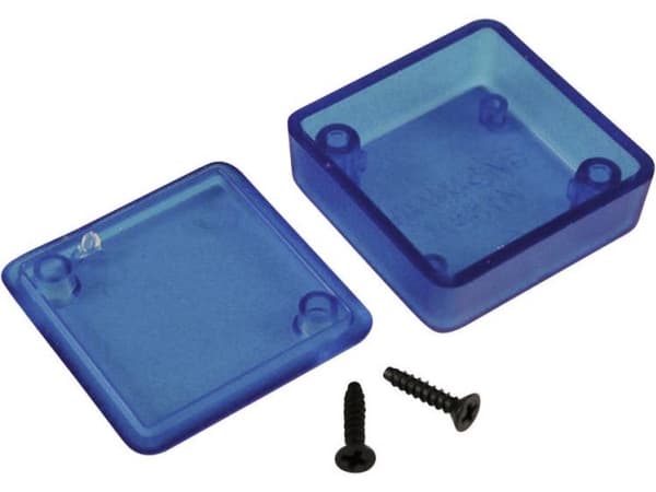 Hammond Electronics 1551GTBU Universalkabinet 50 x 35 x 20 ABS Blå (translucent) 1 stk