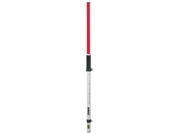 DeWALT DE0737, Levelling rod, Röd, Rostfritt stål, Gjuten aluminium, DeWALT, 2400 mm