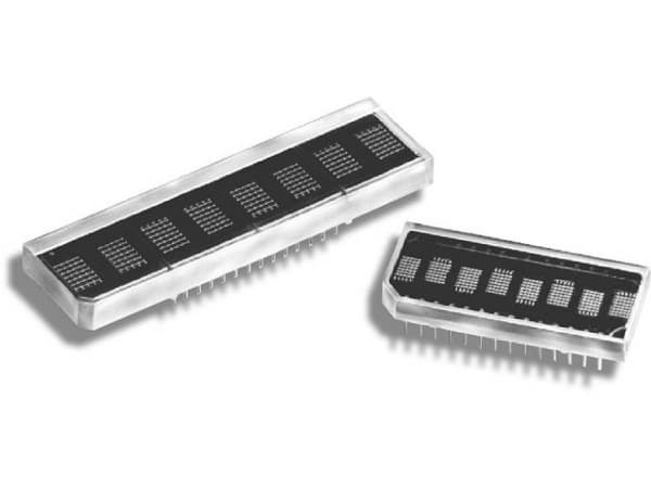 Broadcom Alfanumerisk segmentdisplay Sort 6.96 mm