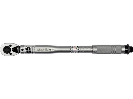 Yato YT-0750, Momenttiavain, Mekaaninen, 3/8", 20 - 110 Nm, 4%, Terästä