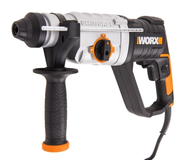 WORX WX339, Boremaskin med pistolgrep, SDS Plus, Børstet, 1050 RPM, 3 cm, 1,3 cm