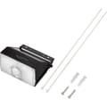 Miniatyrbild 4 av 4: Sygonix SY-4673536 Solcells-utomhusväggbelysning med rörelsedetektor LED LED fast installerad 10 W Svart