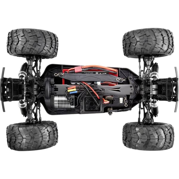 Reely Cimera Svart Borstlös motor 1:10 RC modellbil Elektrisk Monstertruck Fyrhjulsdrift (4WD) 100% RtR 2,4 GHz inkl. b