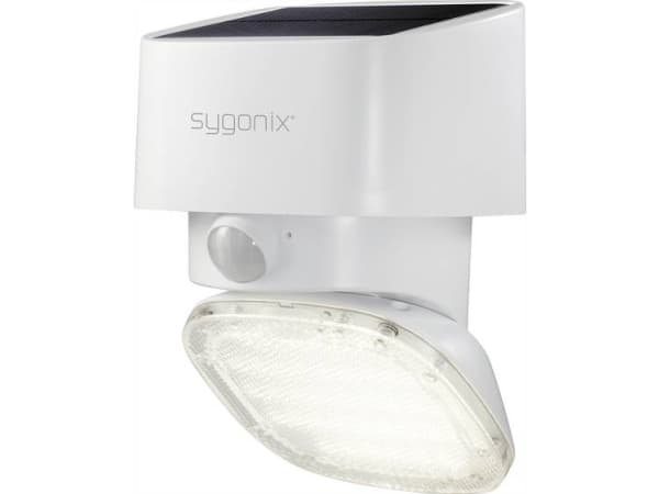 Led Outdoor Wall Light With Motion Detector Sygonix Sy-4673534 Led Permanently Installed
